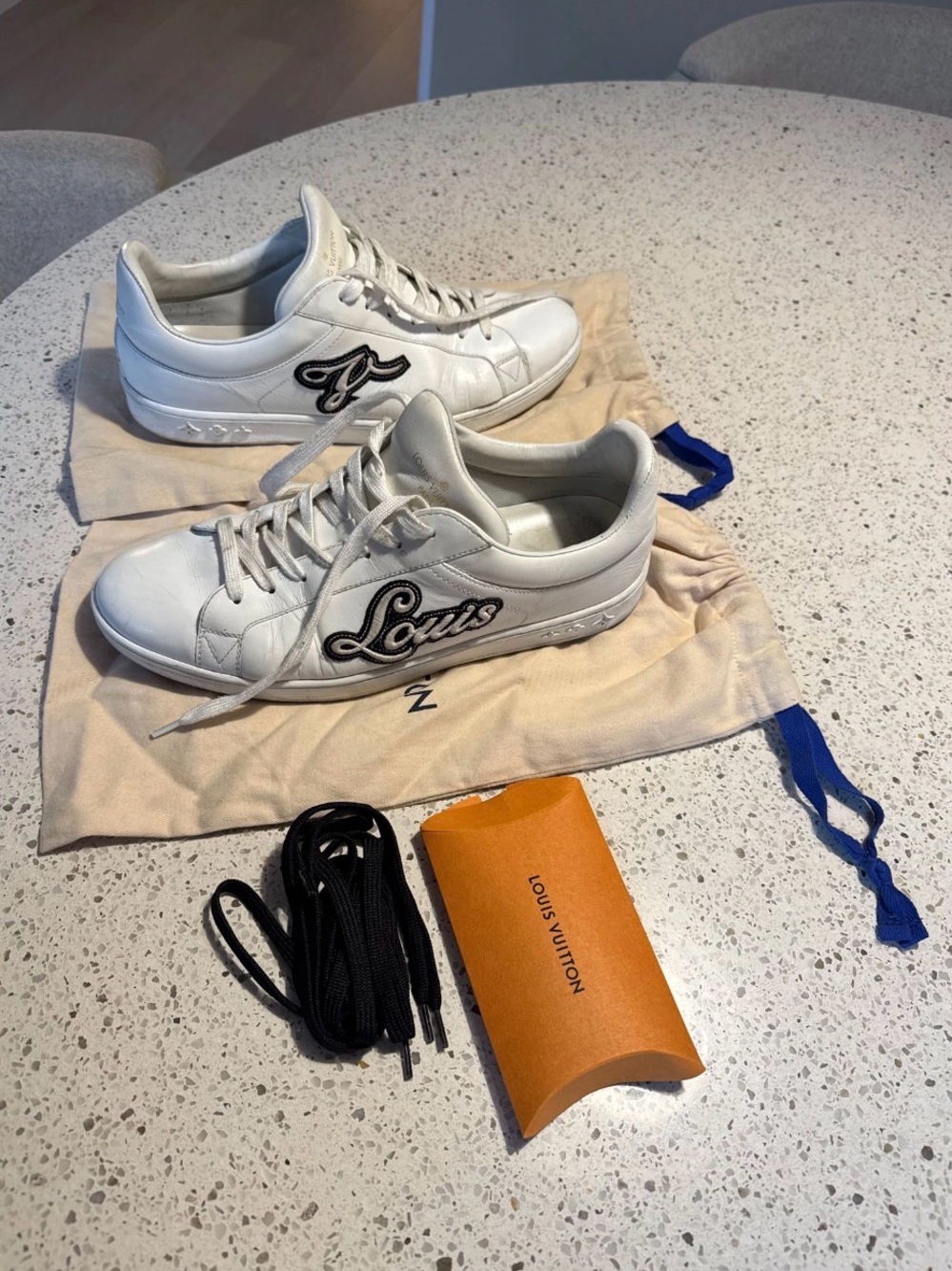 Louis Vuitton leather shoes